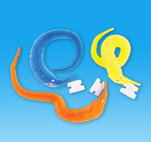 7.5" MAGIC FURRY WORM