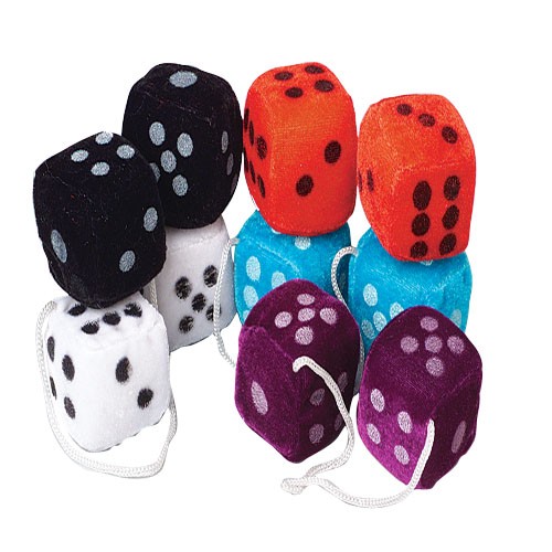 dice soft toy